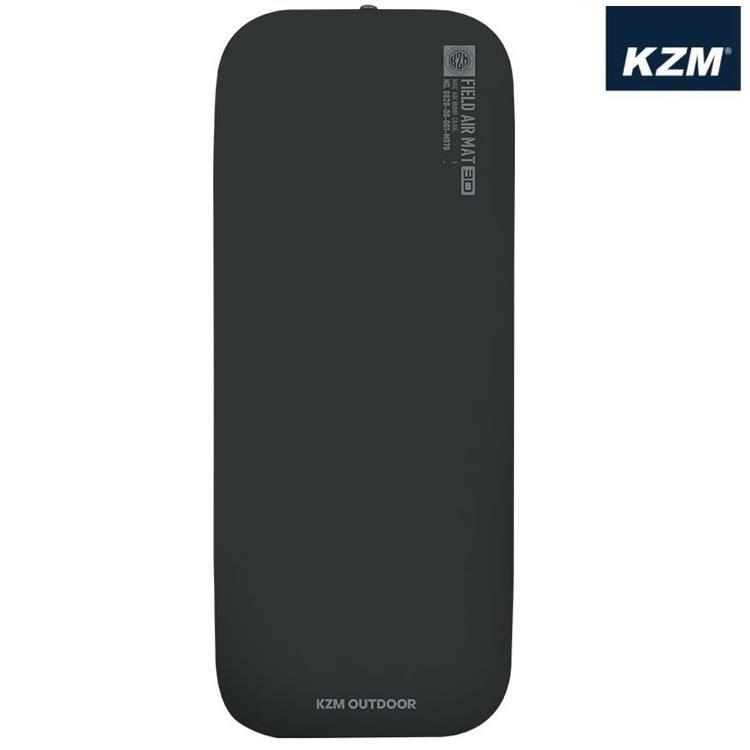 KAZMI KZM 3D TPU充氣單人床墊/自動充氣露營睡墊 K24T3M01 黑色