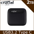 美光 Micron Crucial X6 2TB 外接式 SSD