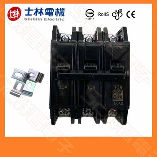 【祥昌電子】台灣製造 士林電機 BH 3P 30A 無熔絲開關 220V 無熔線斷路器 斷路器 (單個)