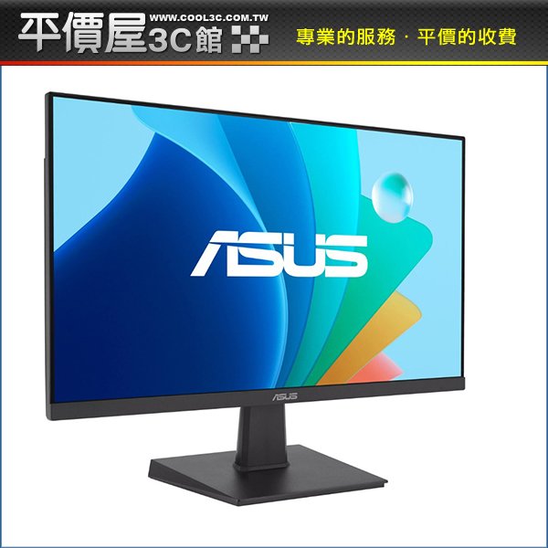 《平價屋3C》ASUS 華碩 VA27EHFR 27吋 螢幕 IPS 100Hz 液晶螢幕 電腦螢幕 螢幕
