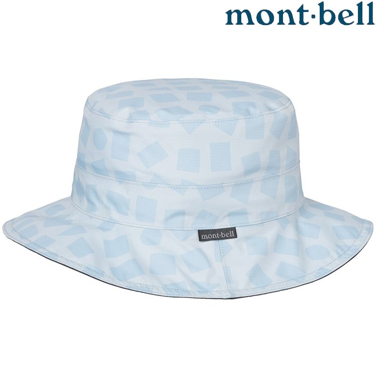 Mont-Bell GORE-TEX Print Hat 女款印花防水漁夫帽 1128586 LBL 淺藍